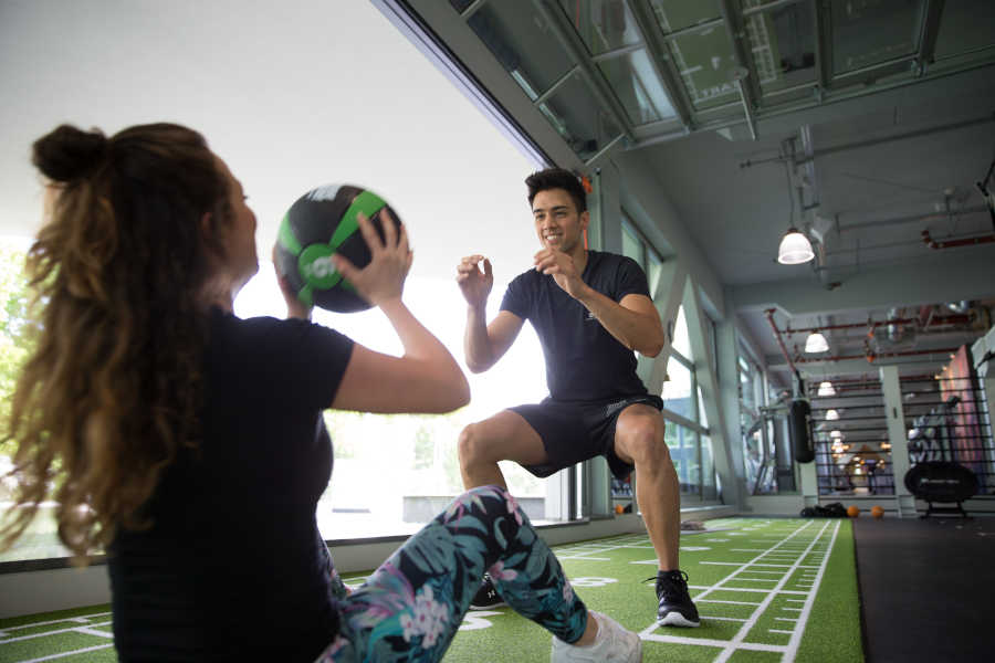 Medizinball Functional Training Crossfit