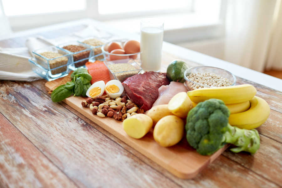 Protein- und Ballaststoffreiche Lebensmittel