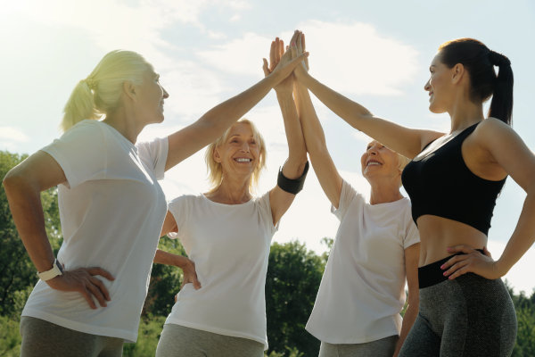 Bewegung an der frischen Luft