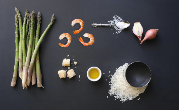 Zutaten Spargelrisotto