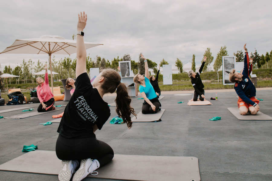 Training im Power Garden auf der BUGA23