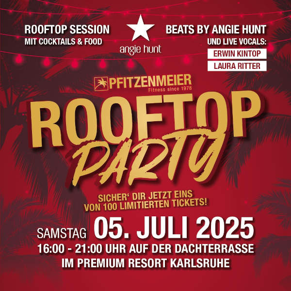 Rooftop Party Karlsruhe