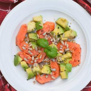 Avocado-Papaya-Salat Thumbnail