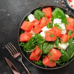 Sommerrezept − Wassermelonensalat Thumbnail