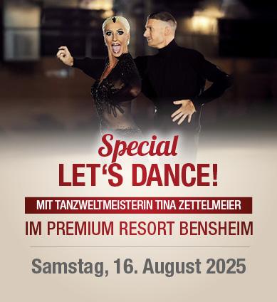 Let's Dance mit Tanzweltmeisterin Tina Zettelmeier