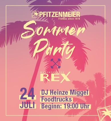 Pfitzenmeier Sommer Party @ REX
